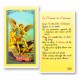 St. Michael Holy Card